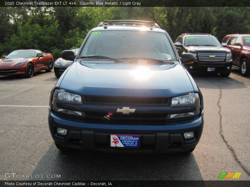 Superior Blue Metallic / Light Gray 2005 Chevrolet TrailBlazer EXT LT 4x4