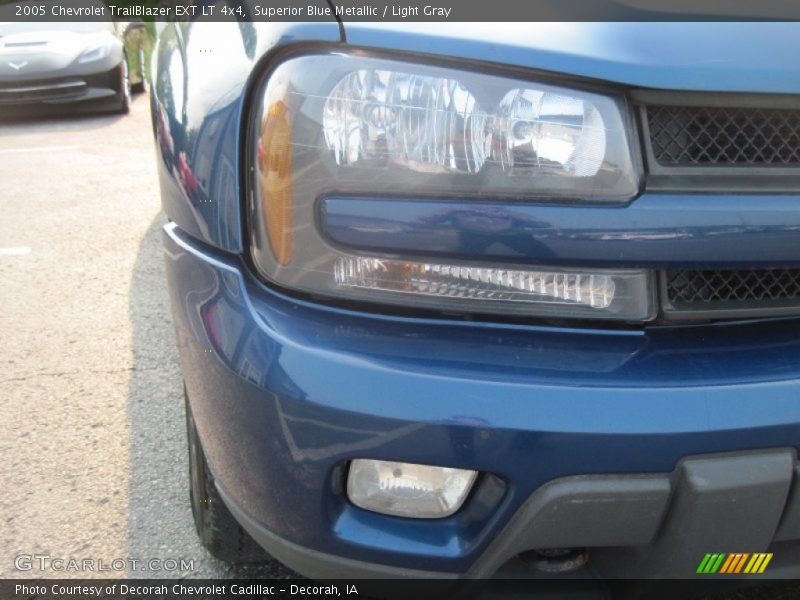 Superior Blue Metallic / Light Gray 2005 Chevrolet TrailBlazer EXT LT 4x4