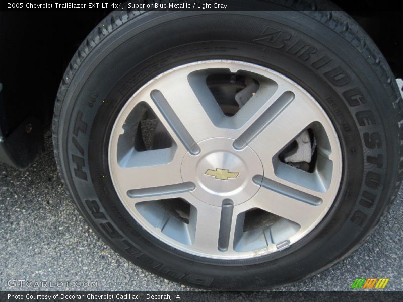 Superior Blue Metallic / Light Gray 2005 Chevrolet TrailBlazer EXT LT 4x4