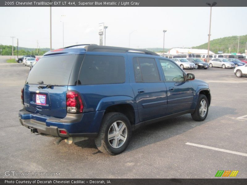 Superior Blue Metallic / Light Gray 2005 Chevrolet TrailBlazer EXT LT 4x4