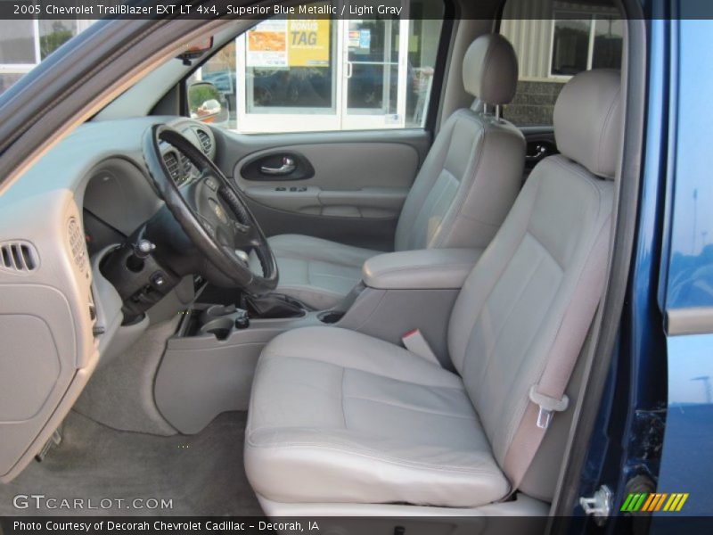 Superior Blue Metallic / Light Gray 2005 Chevrolet TrailBlazer EXT LT 4x4