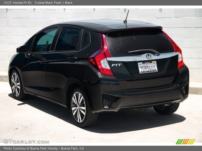 Crystal Black Pearl / Black 2015 Honda Fit EX