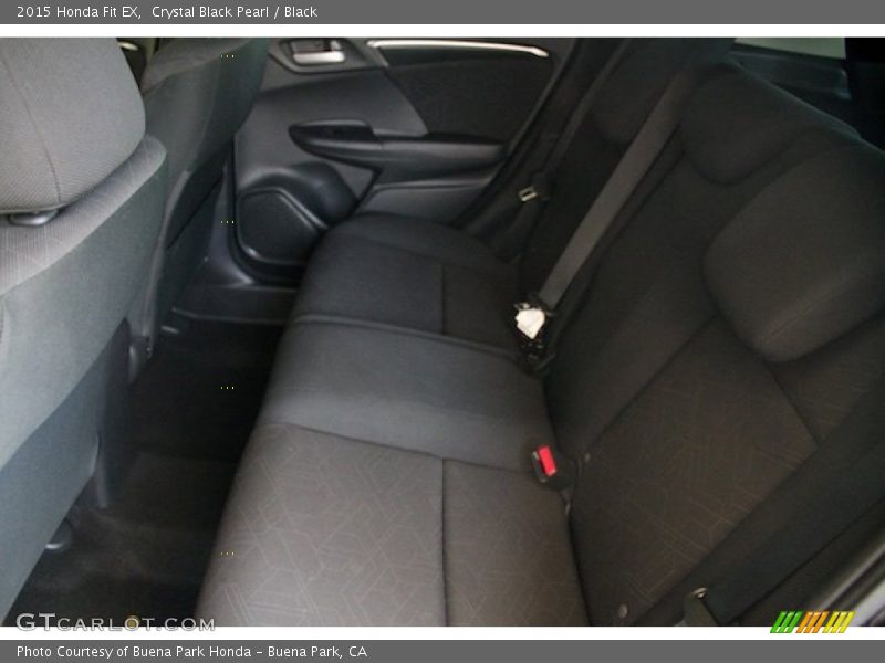 Crystal Black Pearl / Black 2015 Honda Fit EX