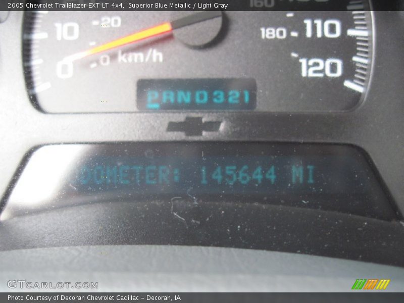 Superior Blue Metallic / Light Gray 2005 Chevrolet TrailBlazer EXT LT 4x4