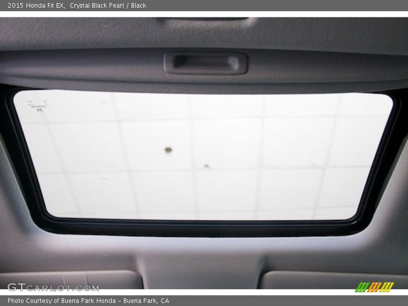 Crystal Black Pearl / Black 2015 Honda Fit EX