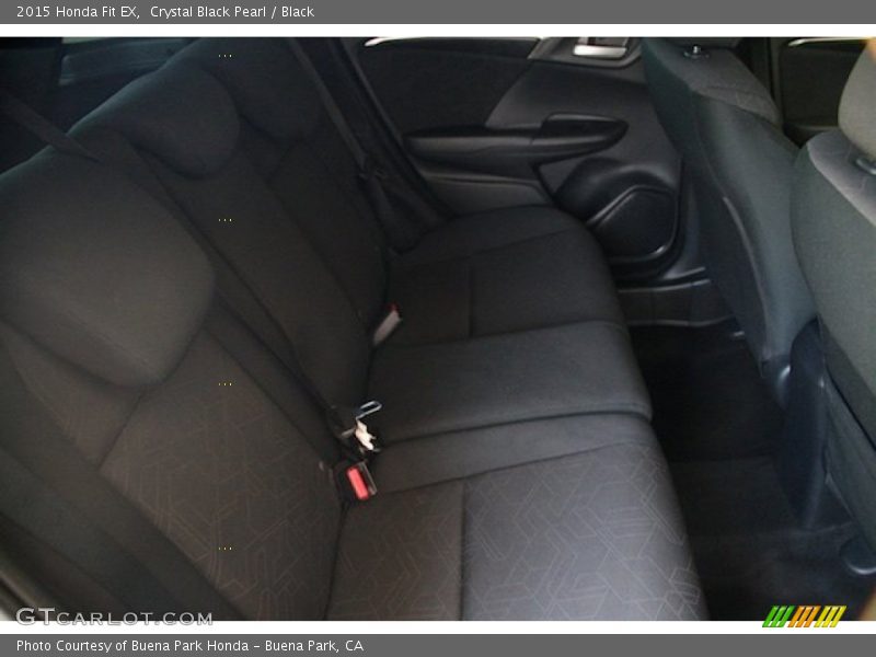 Crystal Black Pearl / Black 2015 Honda Fit EX