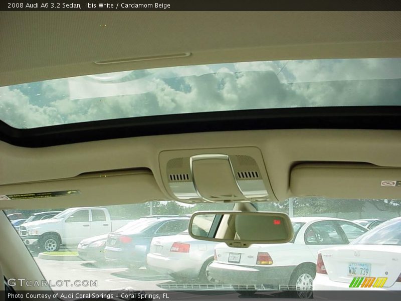 Ibis White / Cardamom Beige 2008 Audi A6 3.2 Sedan