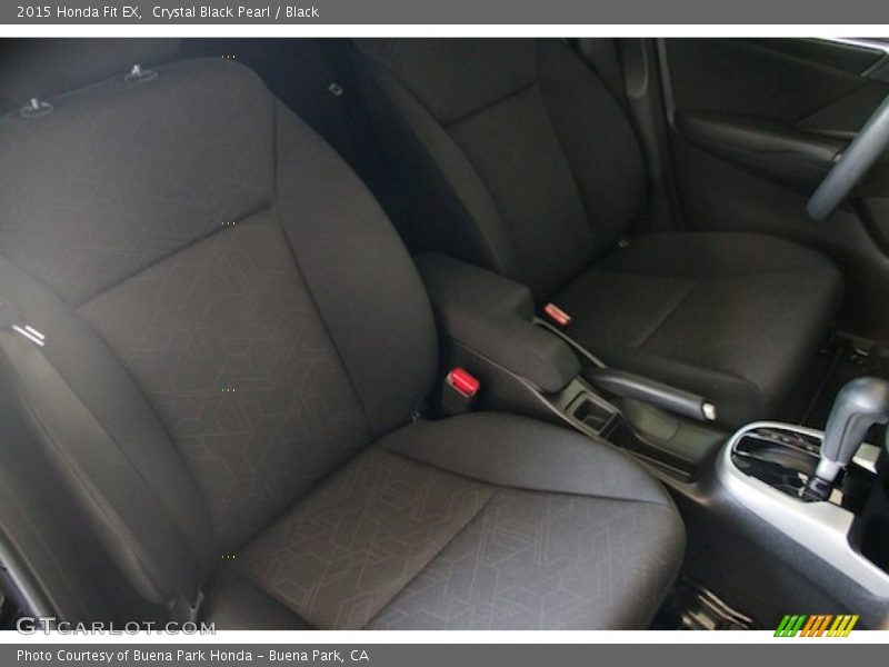 Crystal Black Pearl / Black 2015 Honda Fit EX