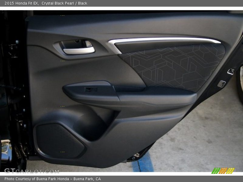 Crystal Black Pearl / Black 2015 Honda Fit EX