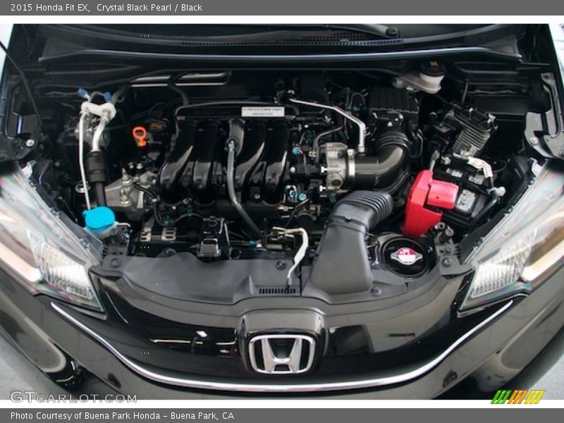 Crystal Black Pearl / Black 2015 Honda Fit EX