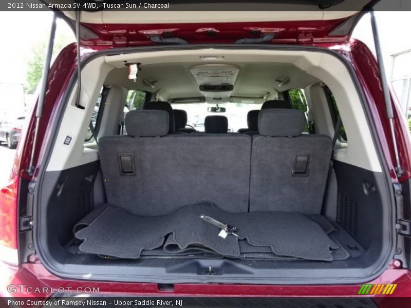 Tuscan Sun / Charcoal 2012 Nissan Armada SV 4WD