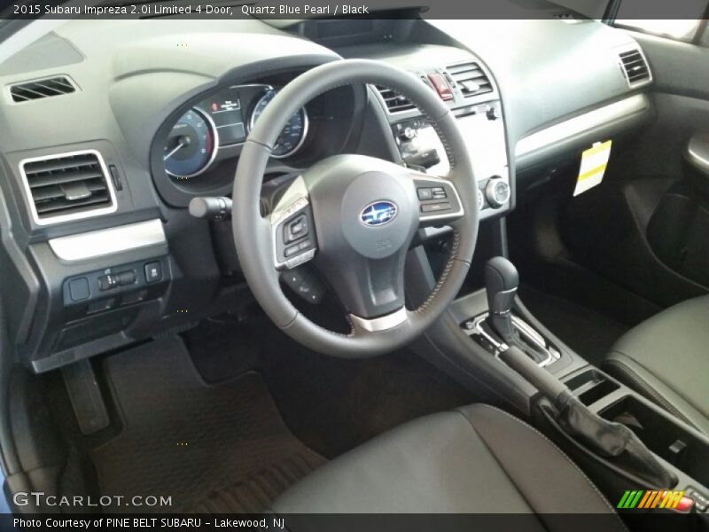 Quartz Blue Pearl / Black 2015 Subaru Impreza 2.0i Limited 4 Door