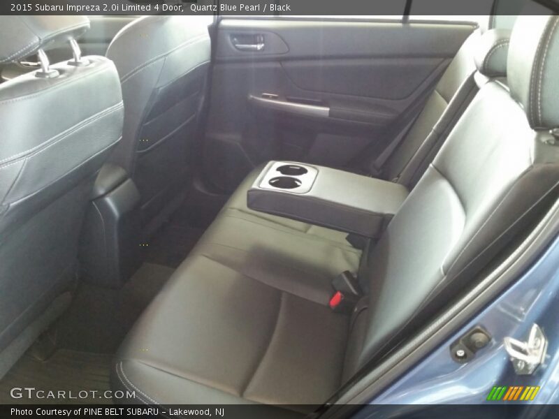 Quartz Blue Pearl / Black 2015 Subaru Impreza 2.0i Limited 4 Door