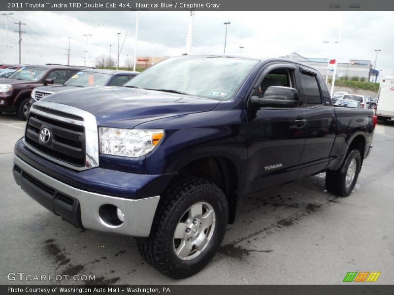 Nautical Blue / Graphite Gray 2011 Toyota Tundra TRD Double Cab 4x4