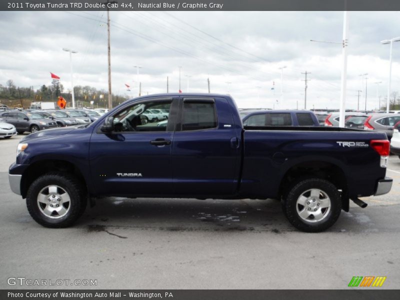 Nautical Blue / Graphite Gray 2011 Toyota Tundra TRD Double Cab 4x4