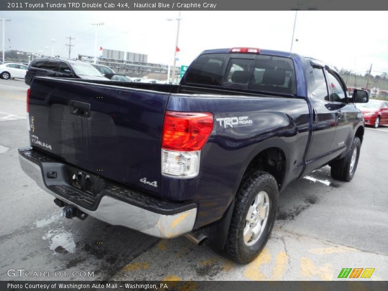 Nautical Blue / Graphite Gray 2011 Toyota Tundra TRD Double Cab 4x4