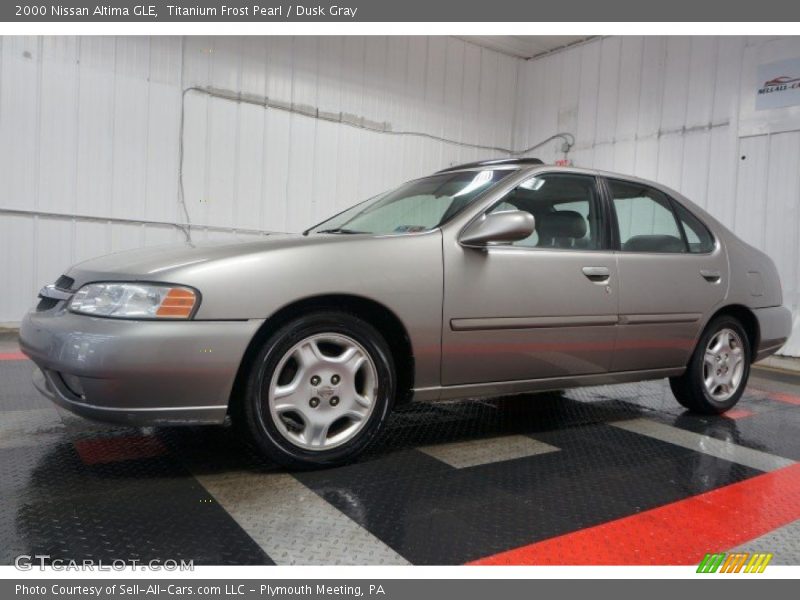 Titanium Frost Pearl / Dusk Gray 2000 Nissan Altima GLE