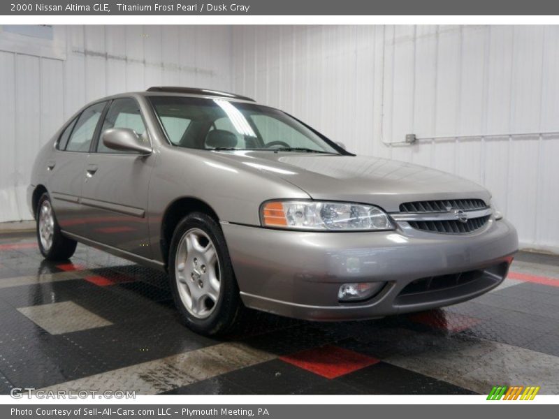 Titanium Frost Pearl / Dusk Gray 2000 Nissan Altima GLE
