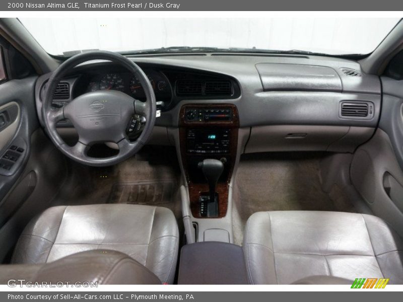 Titanium Frost Pearl / Dusk Gray 2000 Nissan Altima GLE