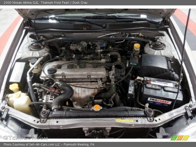 Titanium Frost Pearl / Dusk Gray 2000 Nissan Altima GLE