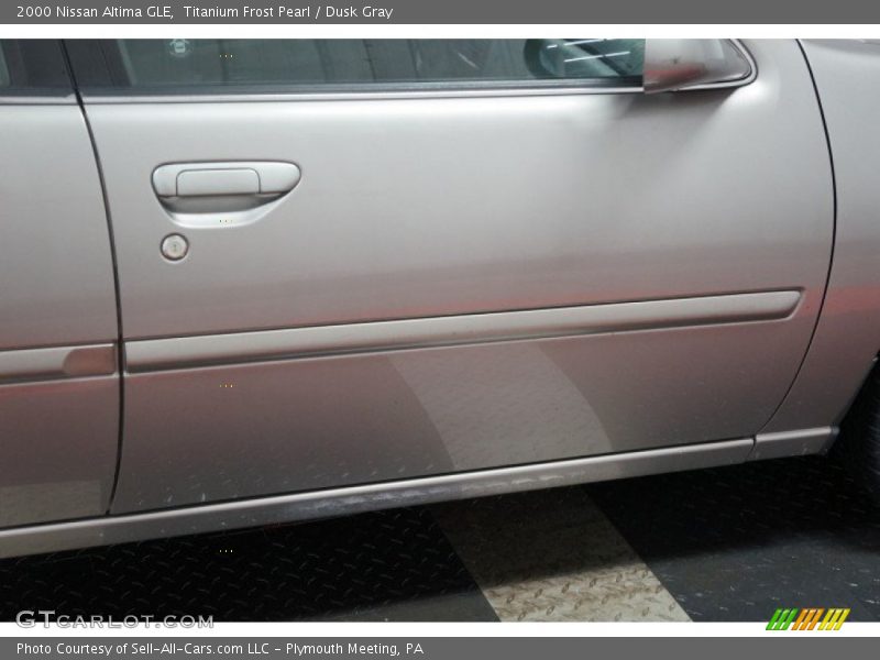 Titanium Frost Pearl / Dusk Gray 2000 Nissan Altima GLE