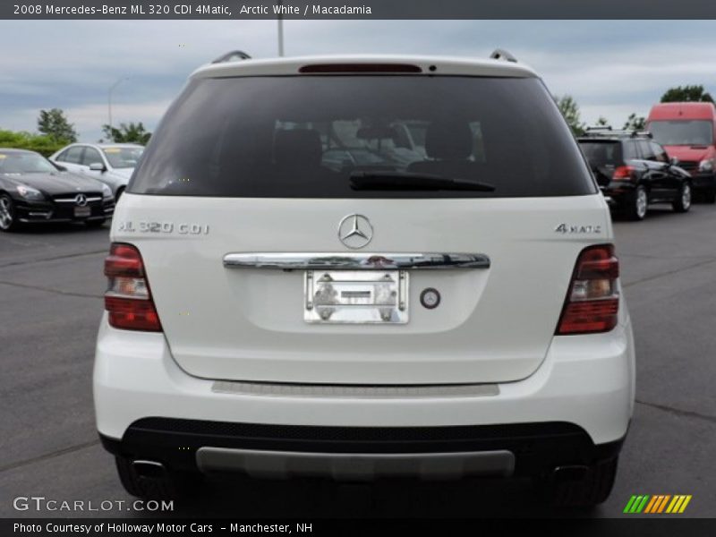 Arctic White / Macadamia 2008 Mercedes-Benz ML 320 CDI 4Matic
