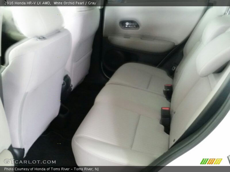White Orchid Pearl / Gray 2016 Honda HR-V LX AWD