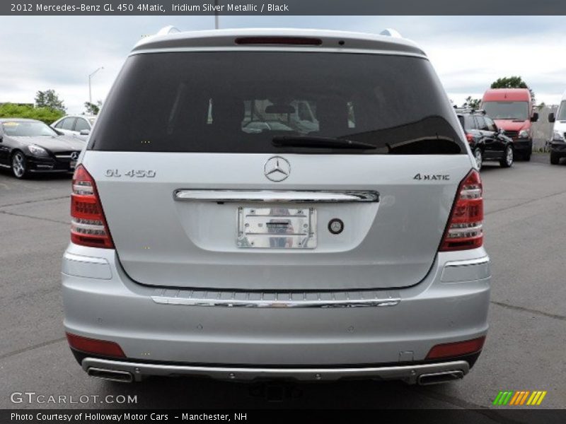 Iridium Silver Metallic / Black 2012 Mercedes-Benz GL 450 4Matic