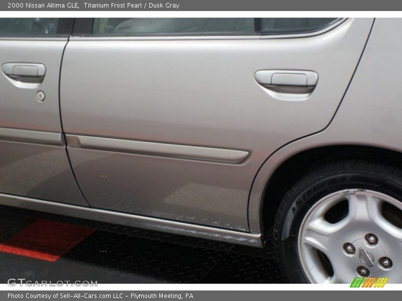 Titanium Frost Pearl / Dusk Gray 2000 Nissan Altima GLE
