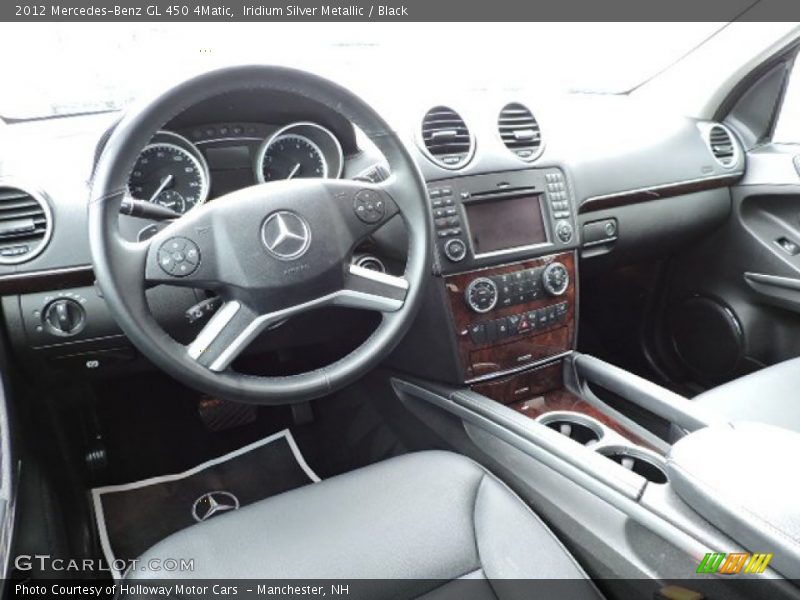 Iridium Silver Metallic / Black 2012 Mercedes-Benz GL 450 4Matic