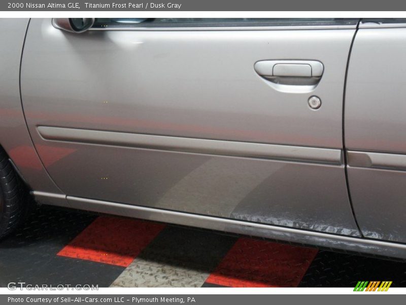 Titanium Frost Pearl / Dusk Gray 2000 Nissan Altima GLE