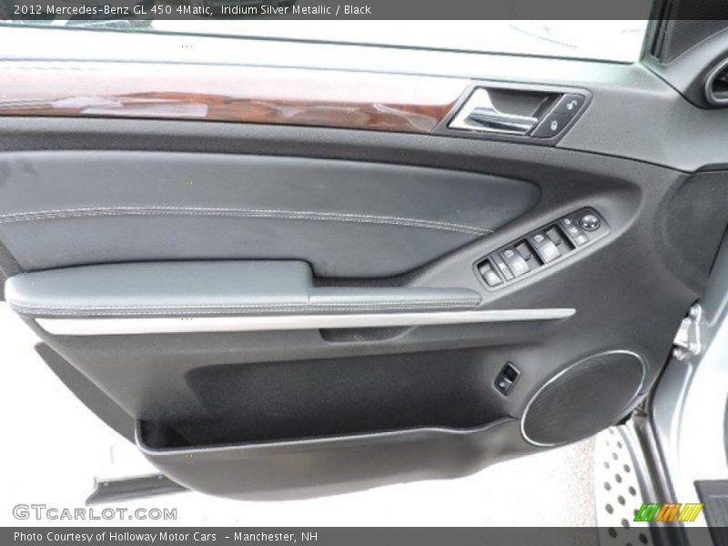 Iridium Silver Metallic / Black 2012 Mercedes-Benz GL 450 4Matic