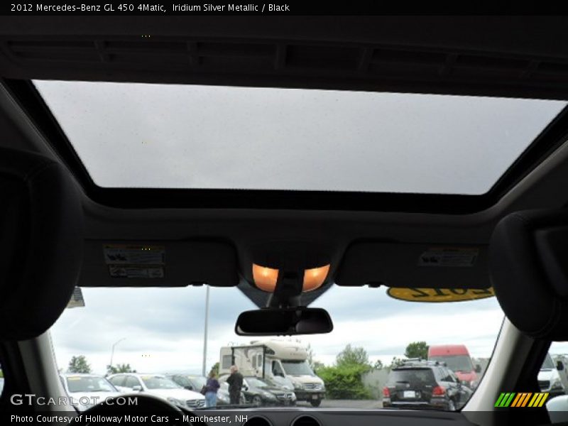 Iridium Silver Metallic / Black 2012 Mercedes-Benz GL 450 4Matic