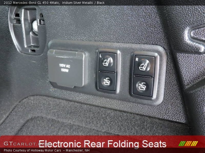 Iridium Silver Metallic / Black 2012 Mercedes-Benz GL 450 4Matic