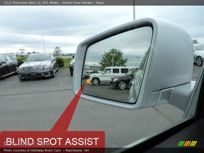 Iridium Silver Metallic / Black 2012 Mercedes-Benz GL 450 4Matic