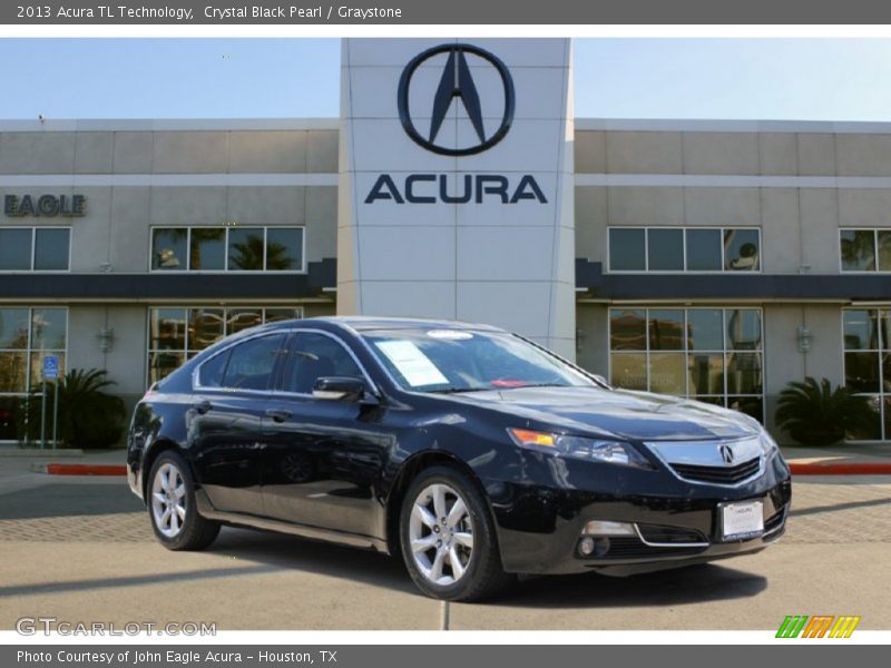 Crystal Black Pearl / Graystone 2013 Acura TL Technology