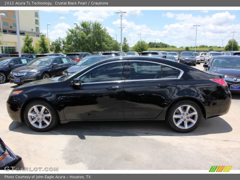 Crystal Black Pearl / Graystone 2013 Acura TL Technology