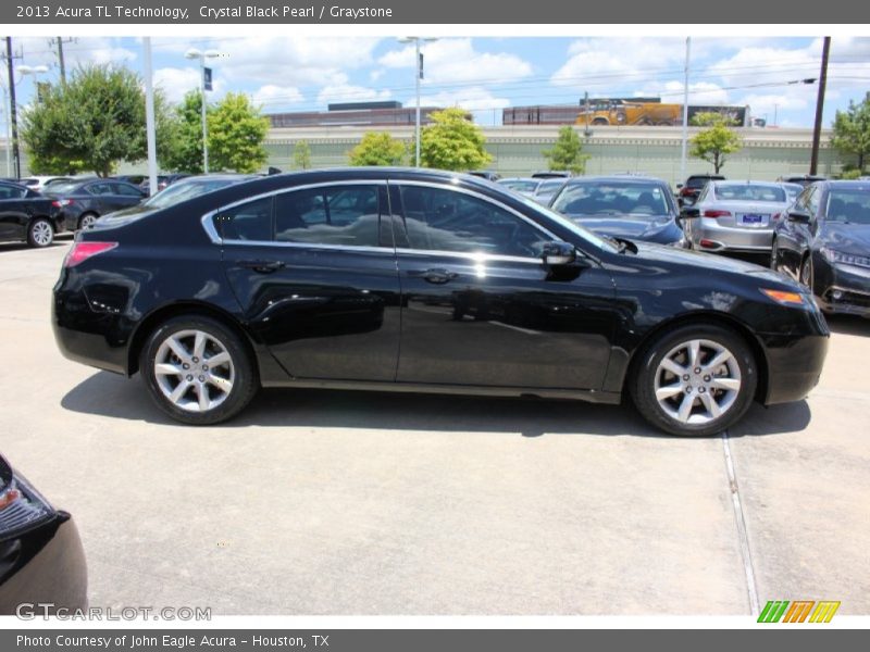 Crystal Black Pearl / Graystone 2013 Acura TL Technology