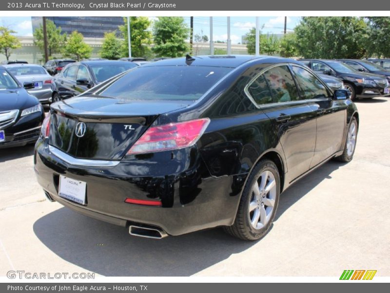 Crystal Black Pearl / Graystone 2013 Acura TL Technology