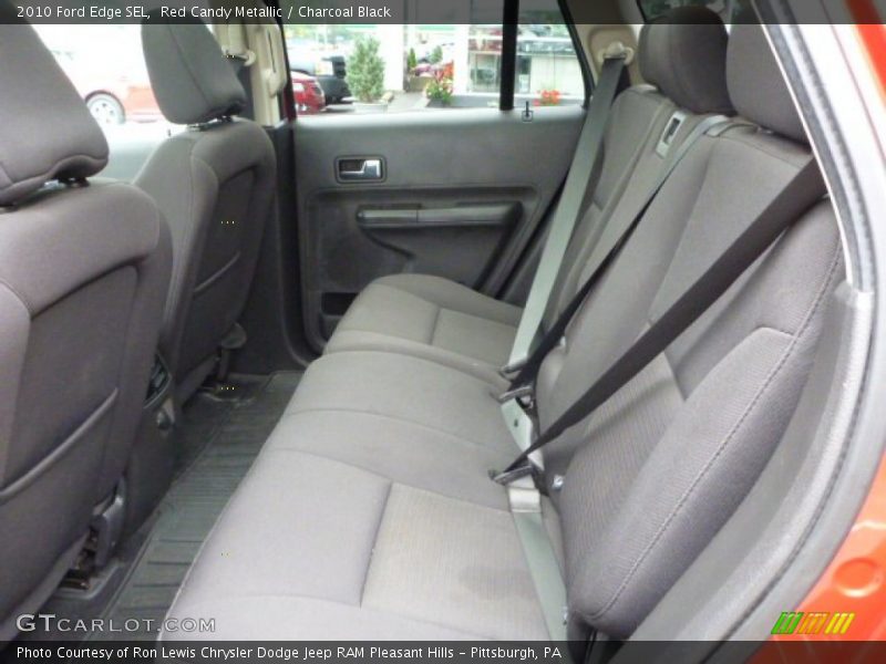 Red Candy Metallic / Charcoal Black 2010 Ford Edge SEL