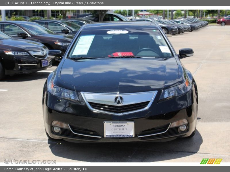 Crystal Black Pearl / Graystone 2013 Acura TL Technology