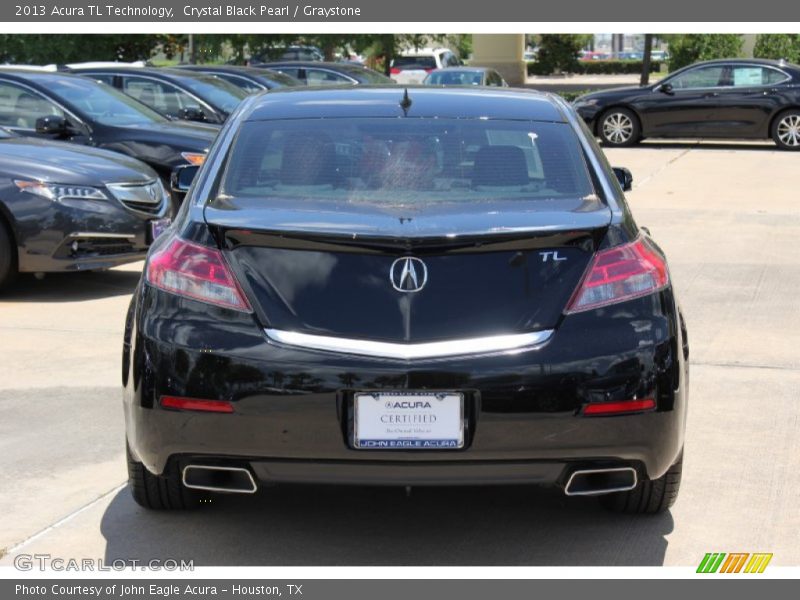 Crystal Black Pearl / Graystone 2013 Acura TL Technology