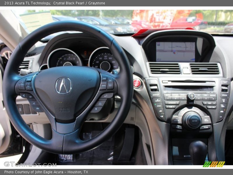 Crystal Black Pearl / Graystone 2013 Acura TL Technology
