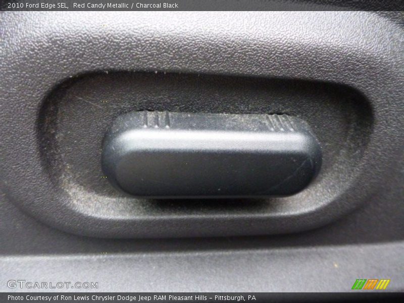 Red Candy Metallic / Charcoal Black 2010 Ford Edge SEL