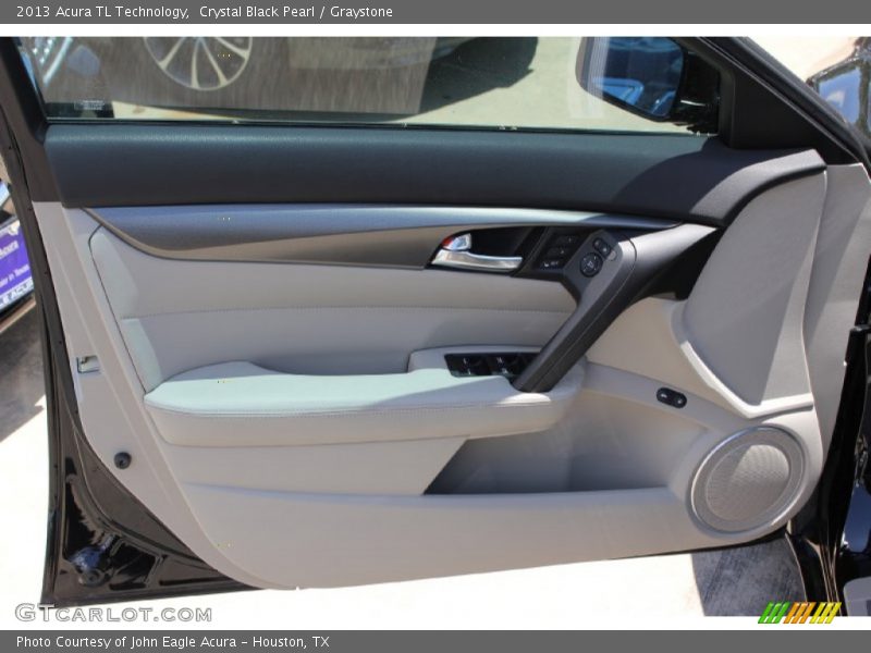 Crystal Black Pearl / Graystone 2013 Acura TL Technology