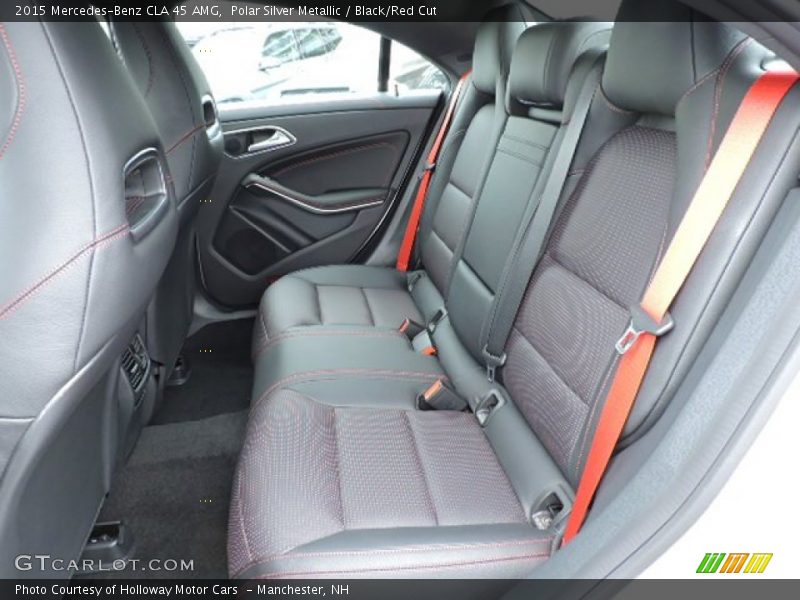 Rear Seat of 2015 CLA 45 AMG