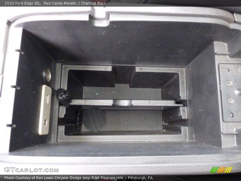 Red Candy Metallic / Charcoal Black 2010 Ford Edge SEL