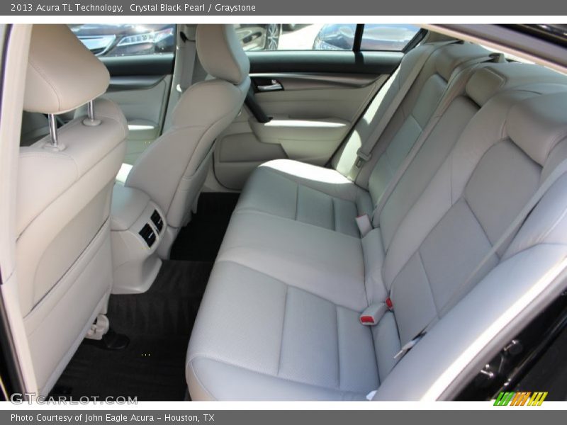 Crystal Black Pearl / Graystone 2013 Acura TL Technology