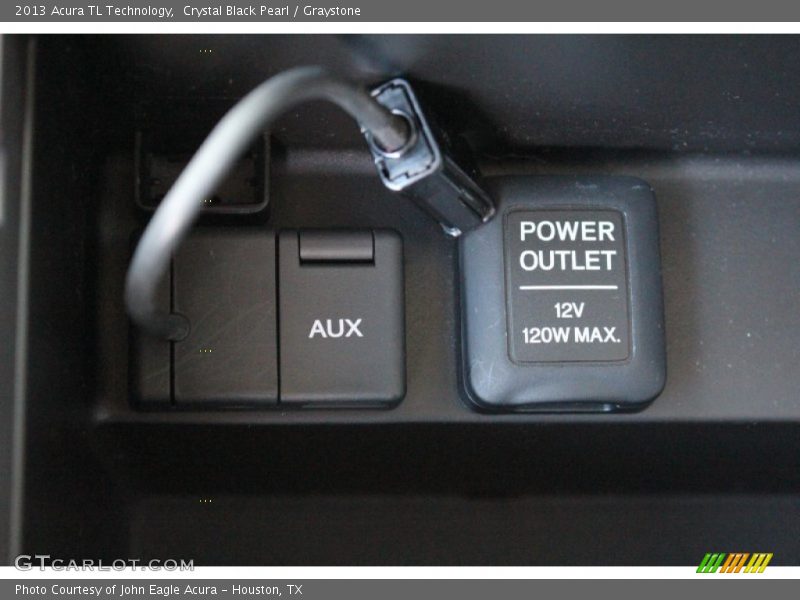 Crystal Black Pearl / Graystone 2013 Acura TL Technology