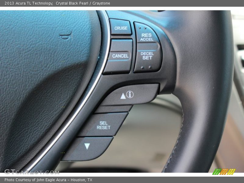 Crystal Black Pearl / Graystone 2013 Acura TL Technology